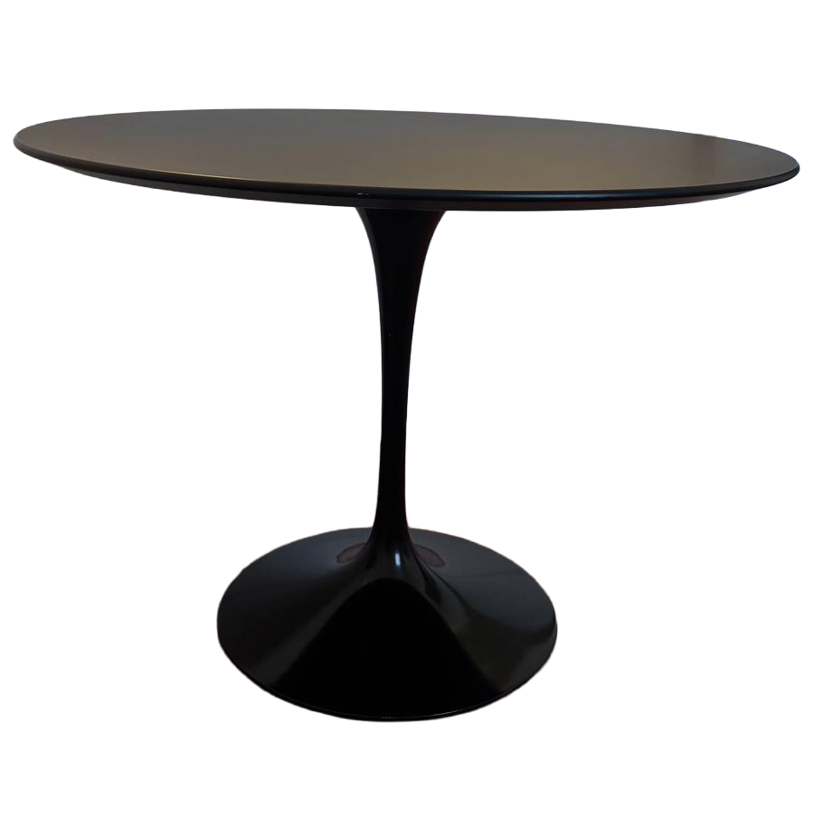 Table tulipe Knoll noire