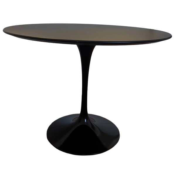 Table tulipe Knoll noire
