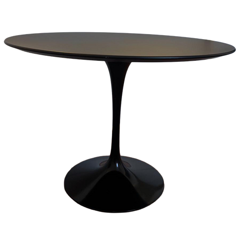 Table tulipe Knoll noire