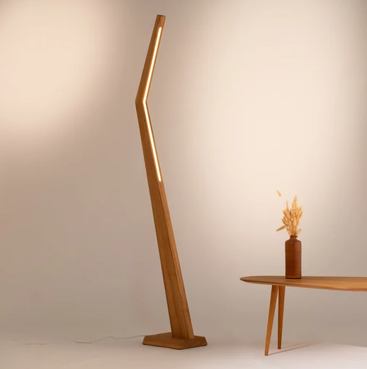 Lampadaire bois modèle LN1