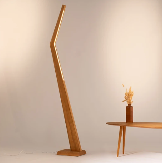 Lampadaire bois modèle LN1