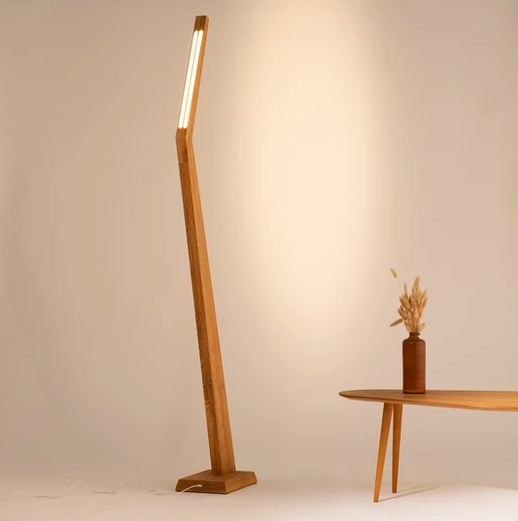Lampadaire bois modèle LN1