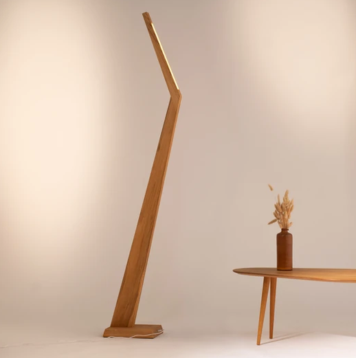 Lampadaire bois modèle LN1