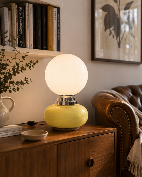 Lampe jaune