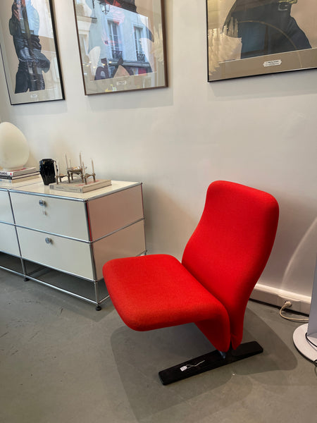 Fauteuil Concorde rouge