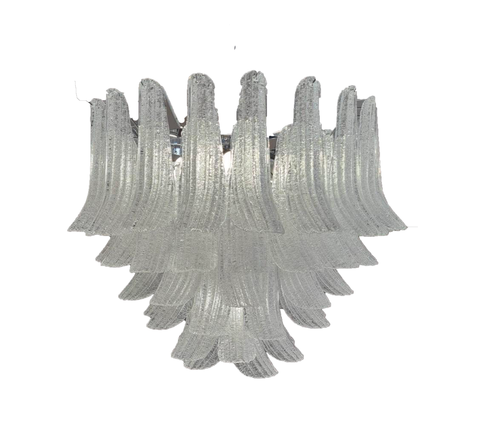 Lustre pétale murano