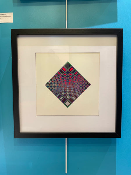 Sérigraphie Victor Vasarely 1976