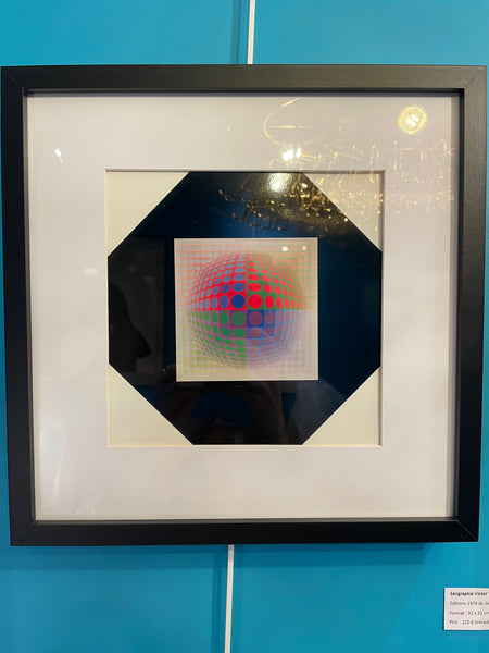 Sérigraphie Victor Vasarely 1976