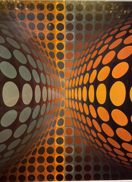 Sérigraphie Victor Vasarely 1976