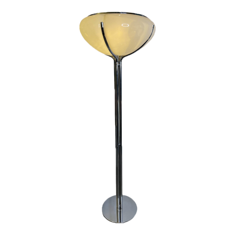 Lampadaire chromé