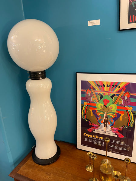 Grande lampe blanche